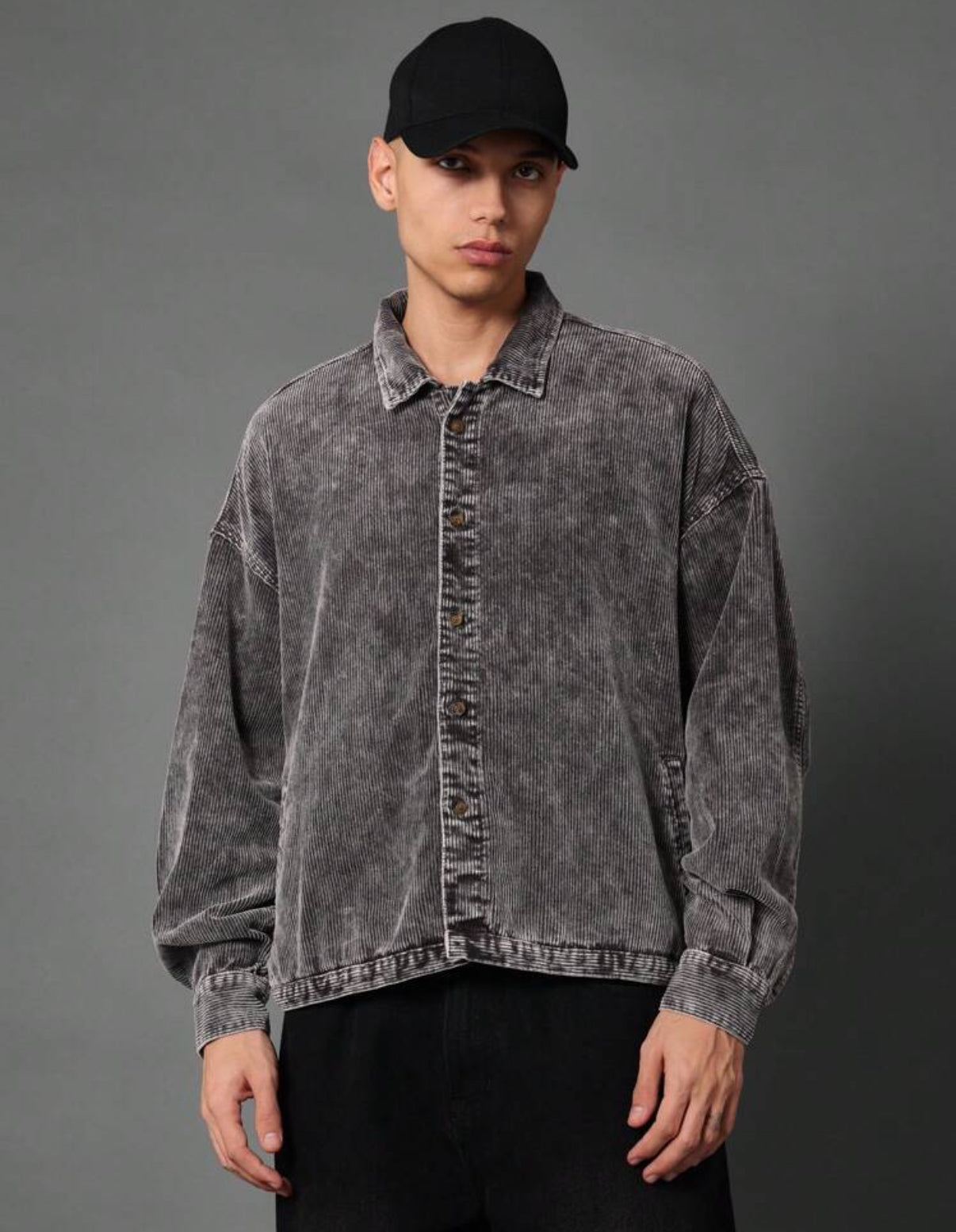 Premium Corduroy Jacket in grey