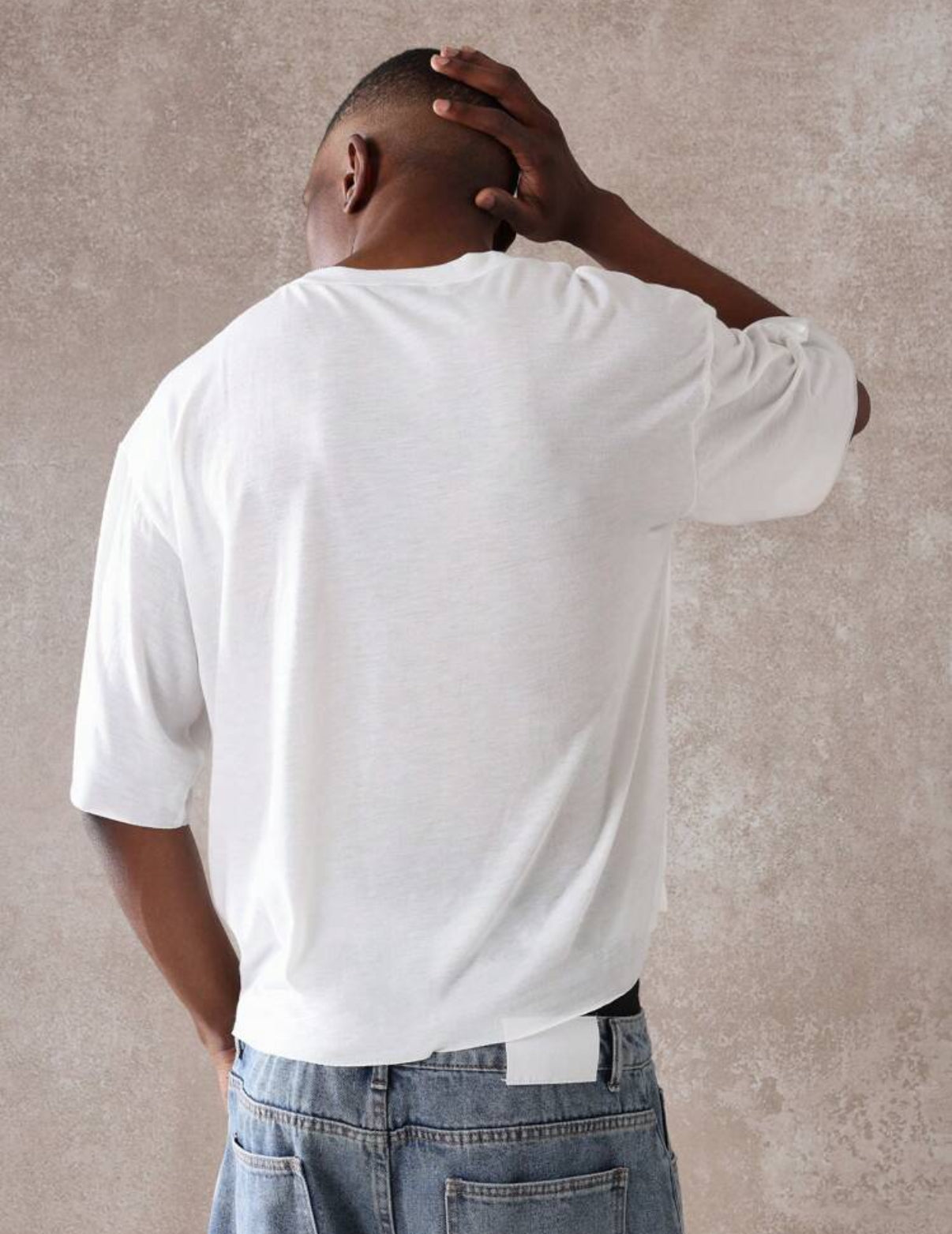 Lightweight Oversized T-shirt in White