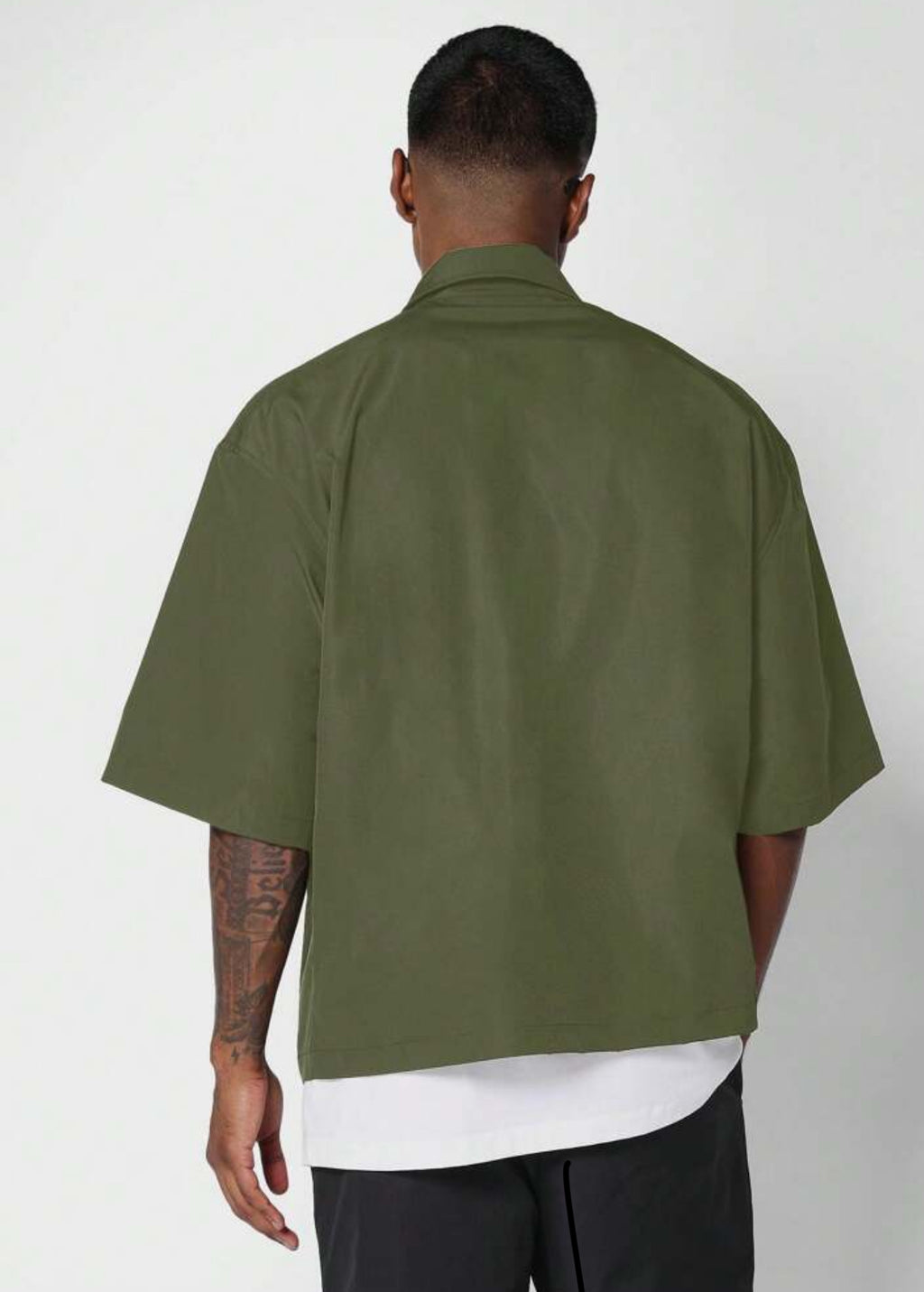 Sumwon Boxy Fit Shirt in Green
