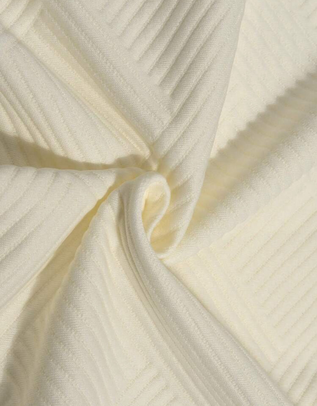 Premium textured shirt in ecru