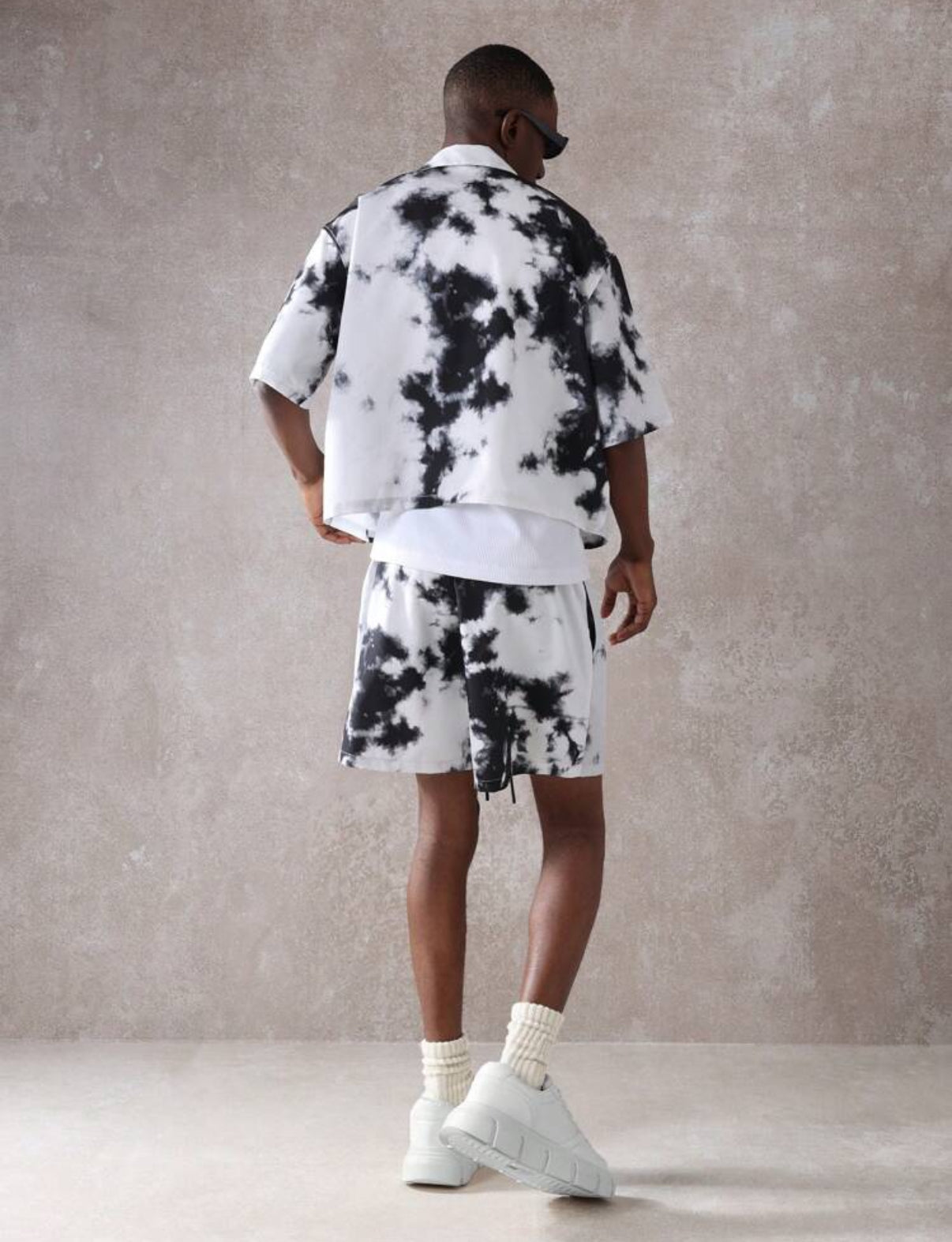 Boxy Shirt and Shorts 2 Piece in Tie Dye