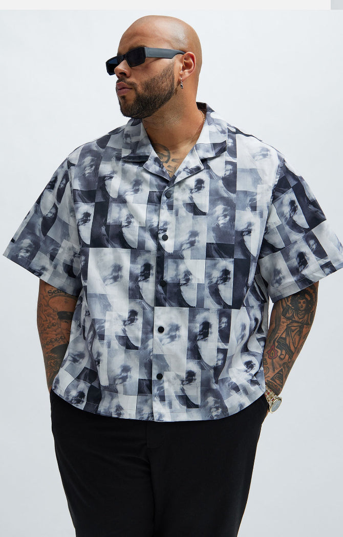 Boxy Shirt in Camo