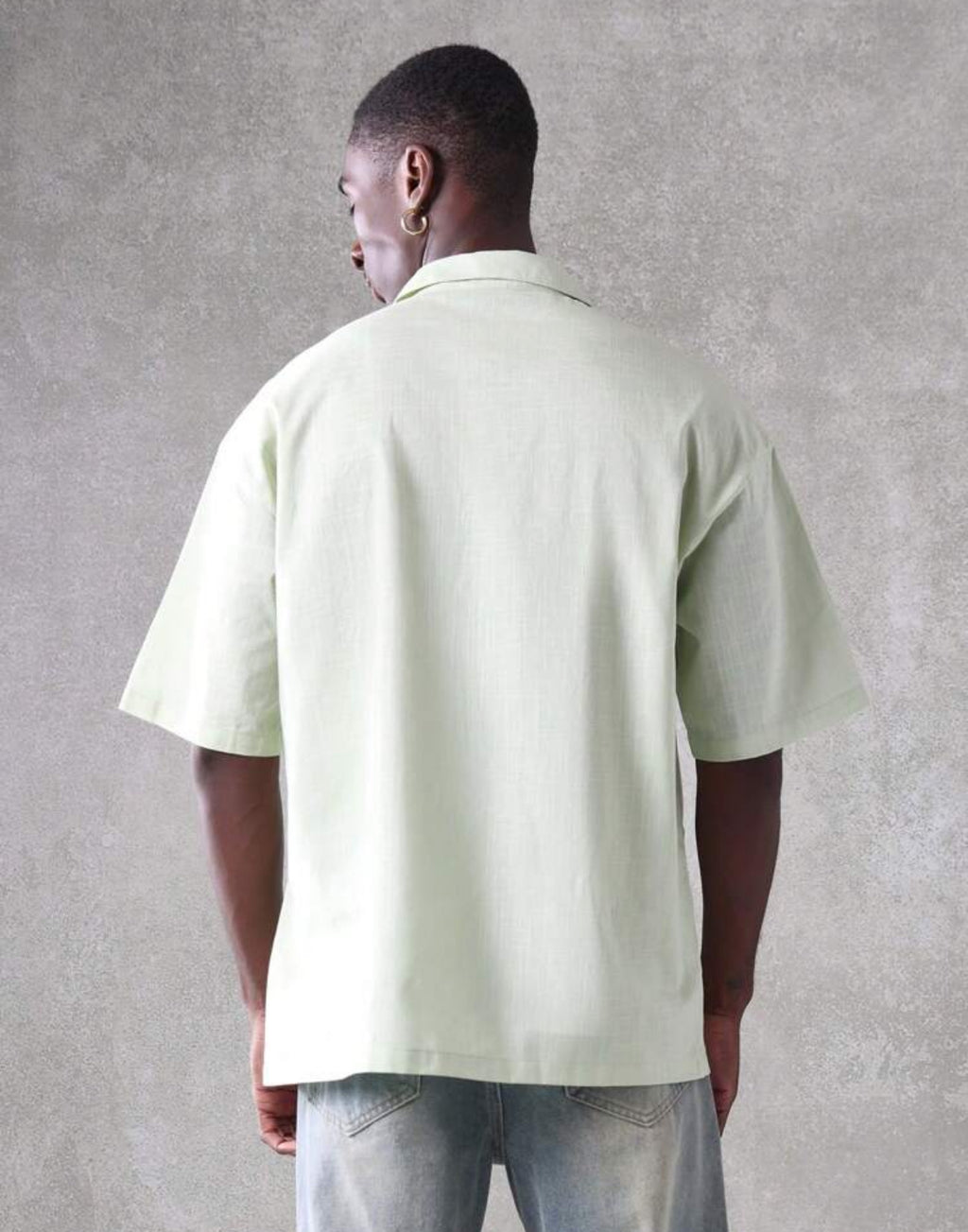 Premium Shirt with pocket in mint