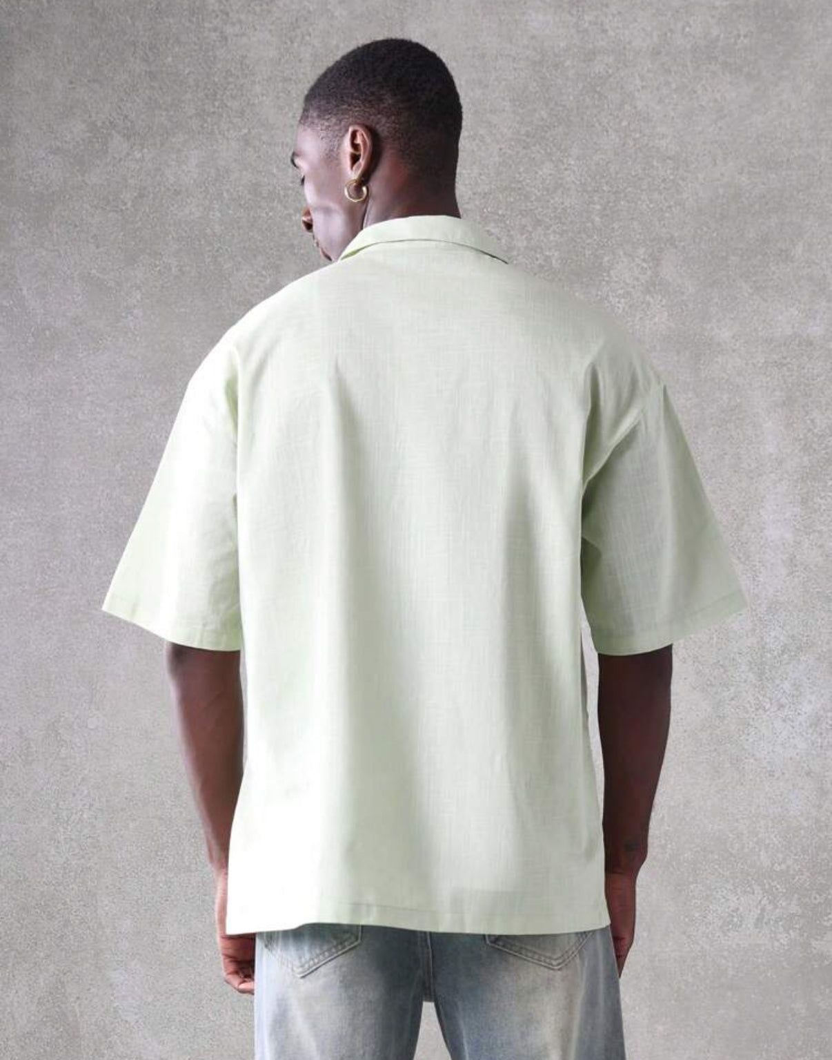 Premium Shirt with pocket in mint