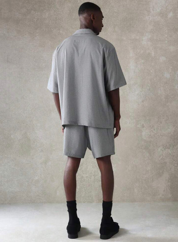Shirt and Shorts 2 Piece in Grey