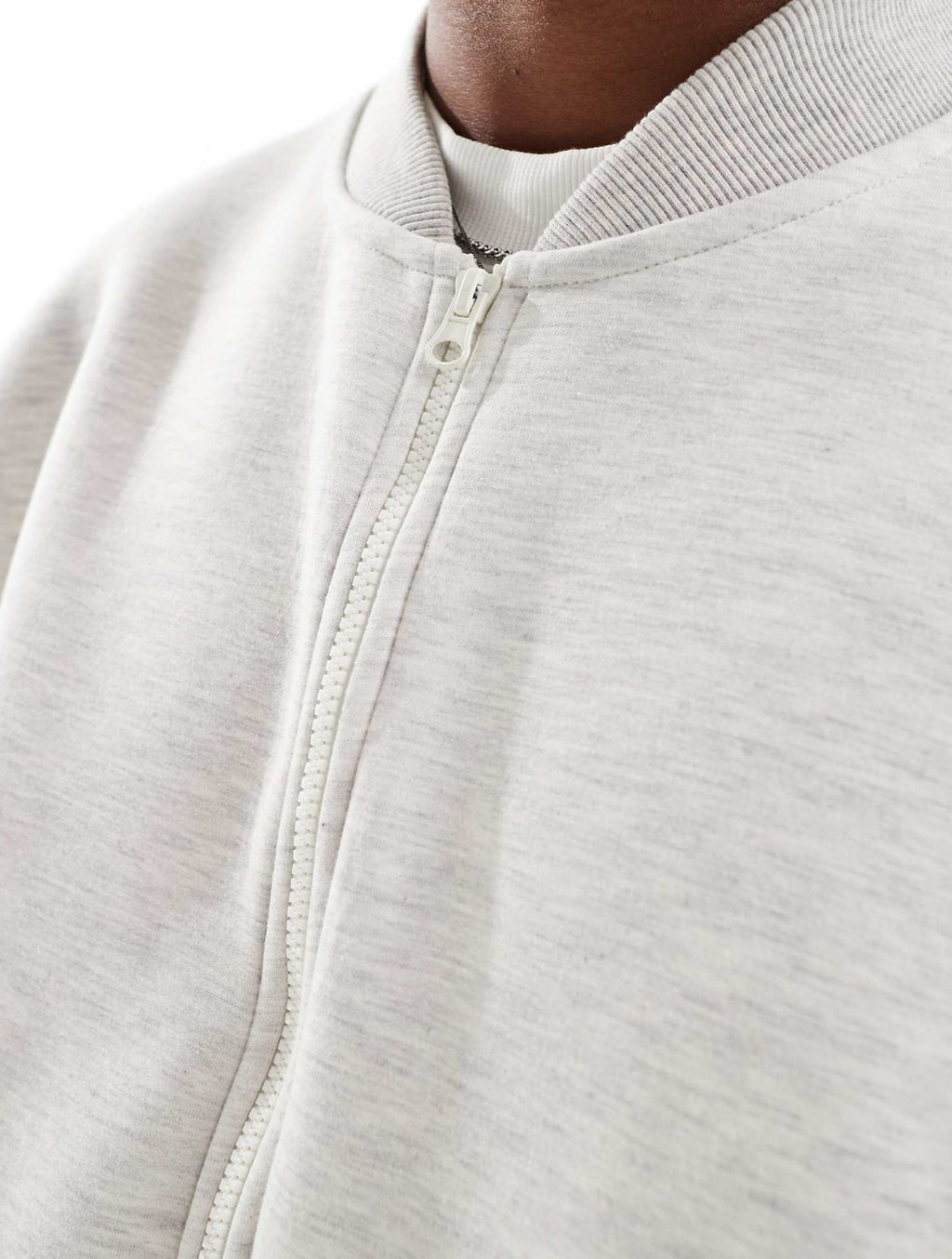 Bomber Jacket in Marl