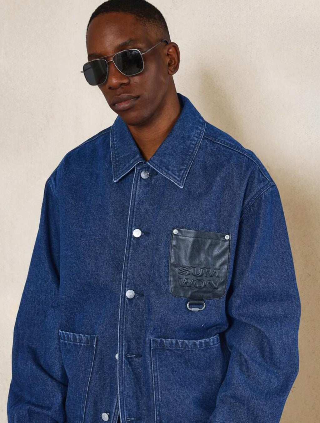 Premium Oversized Denim in blue 