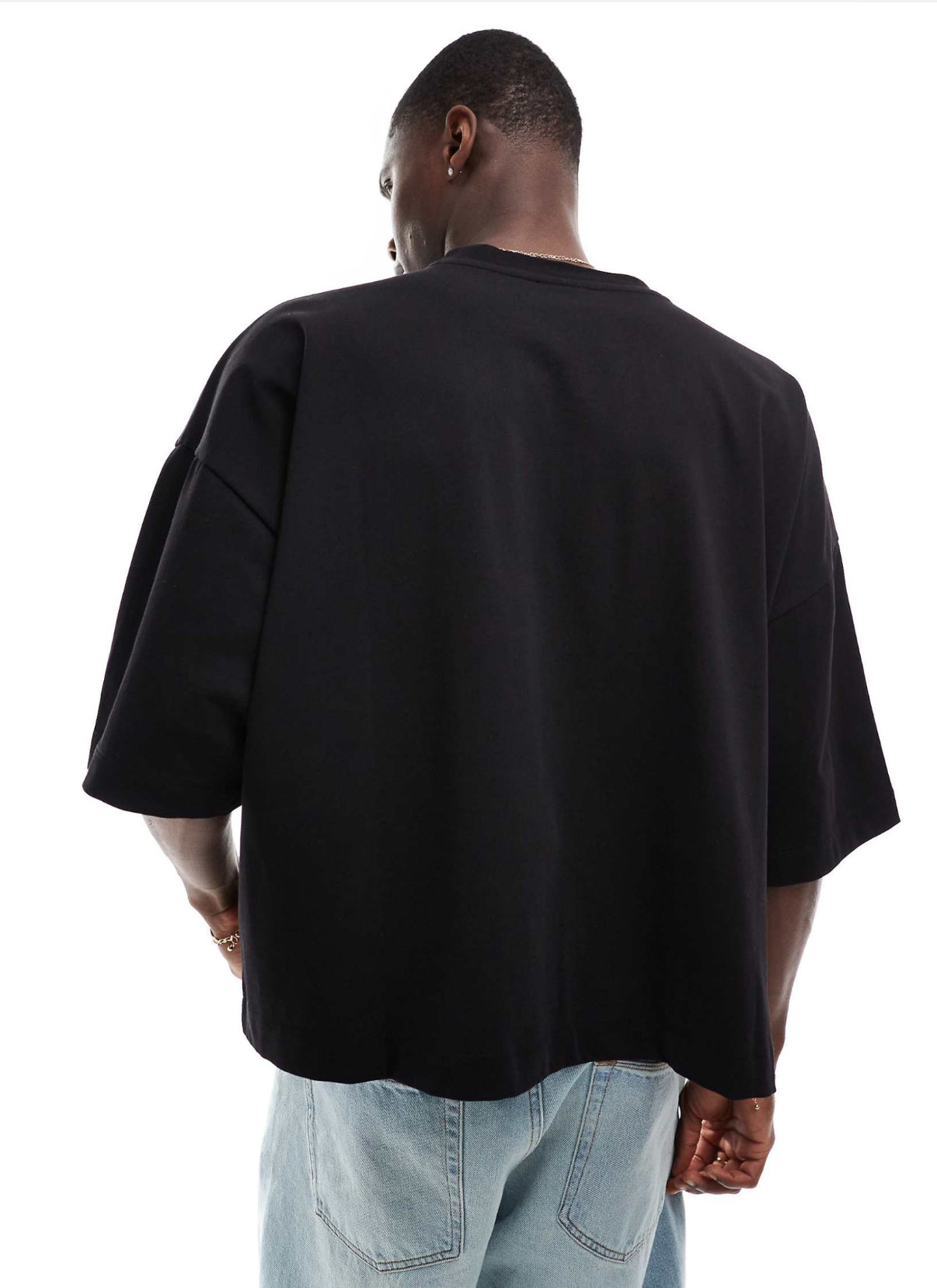 Heavyweight Oversized V-neck T-Shirt