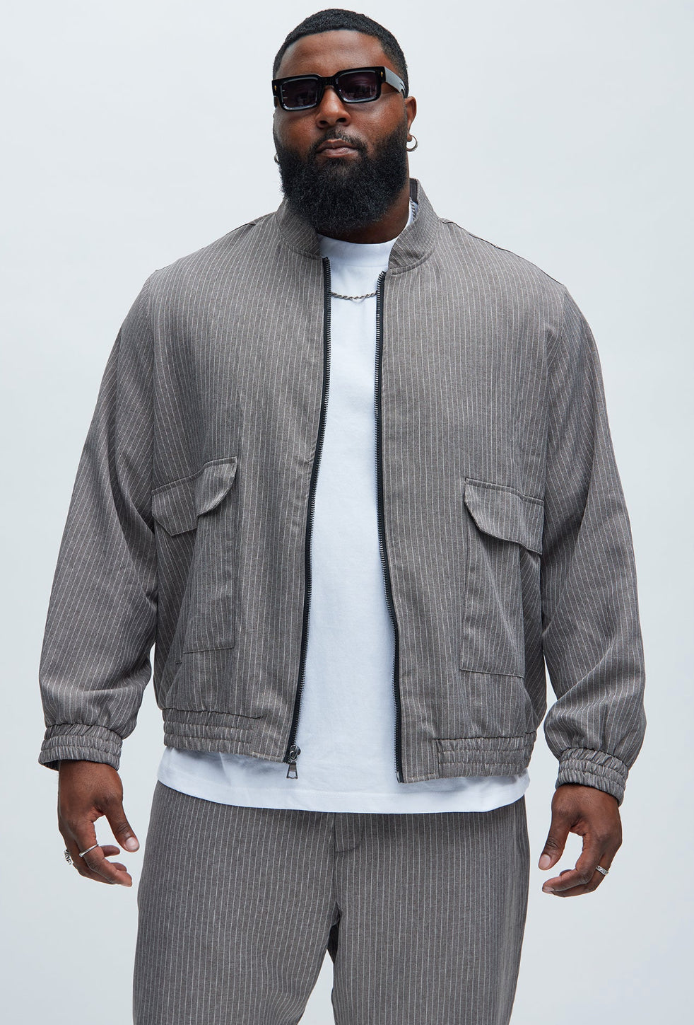 Bomber Jacket in Brown
