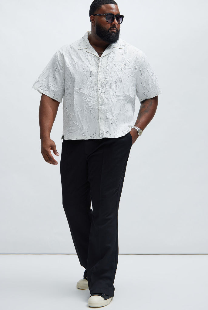 Premium Boxy Shirt in white