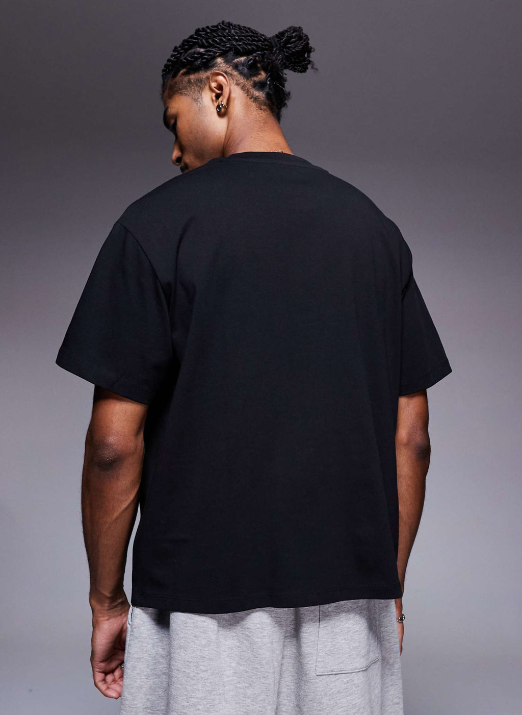 Oversized T-shirt in Black