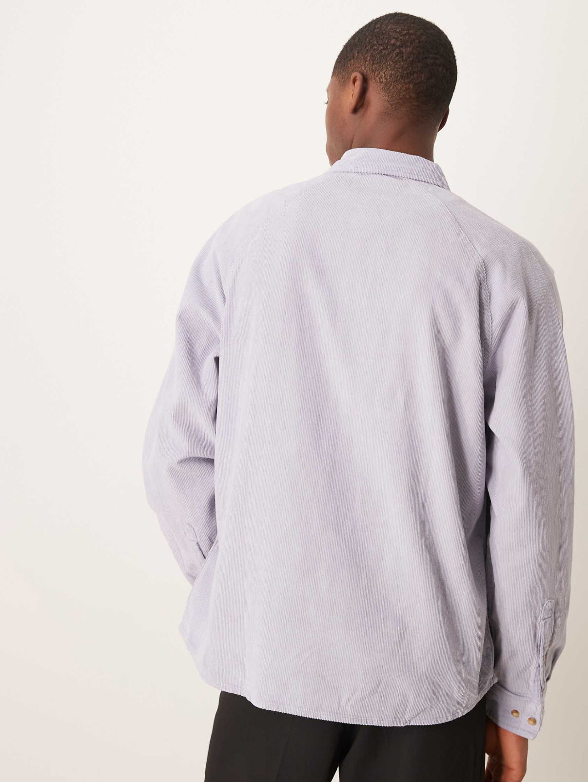 Corduroy Shirt in Grey