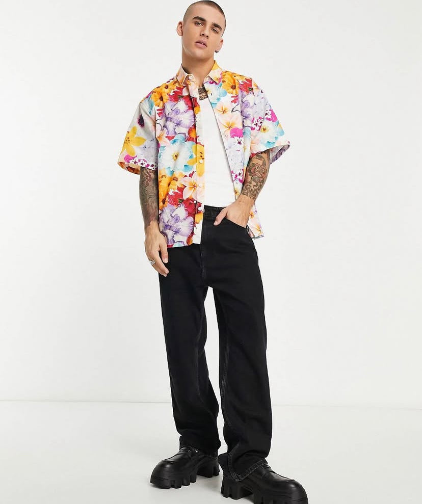 Floral Oversized Shirt
