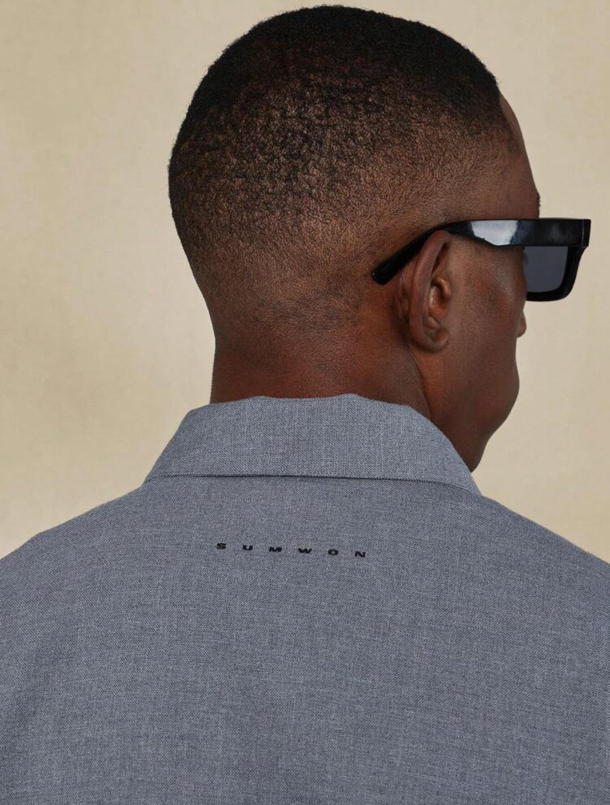 Premium zip up jacket in grey