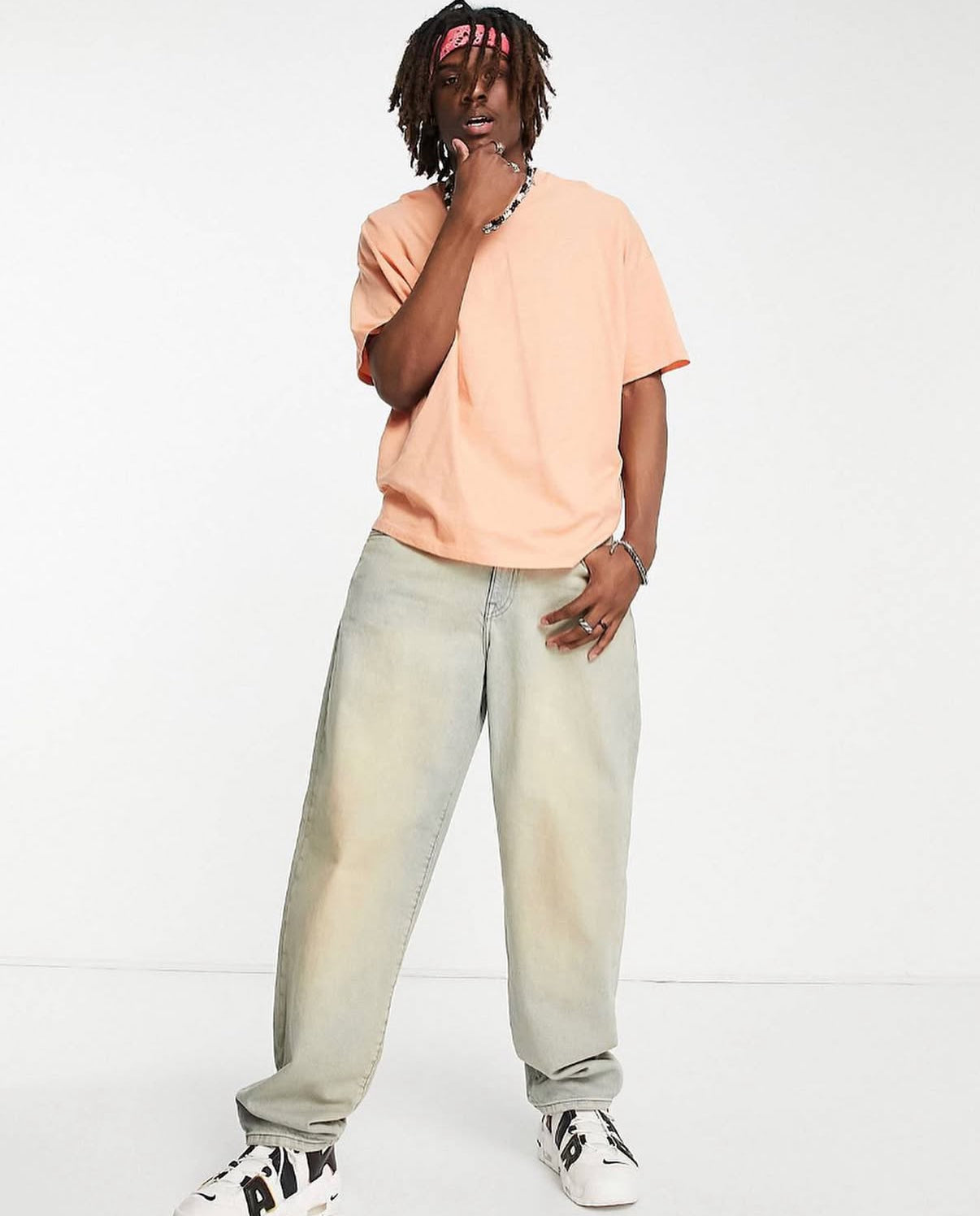 Oversized T-shirt in Pink