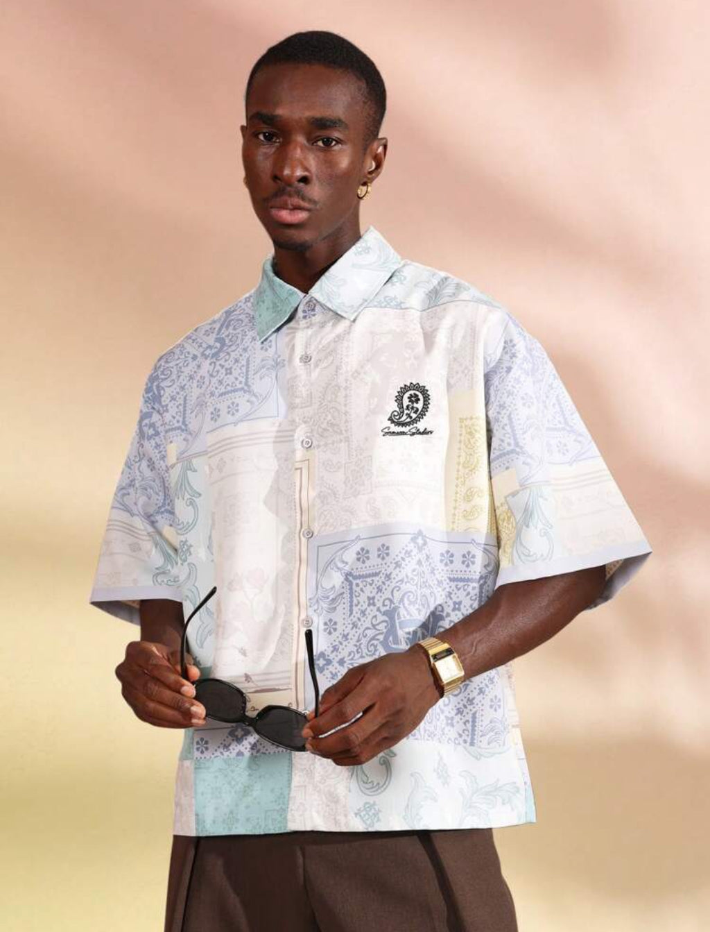 Boxyfit shirt in multi