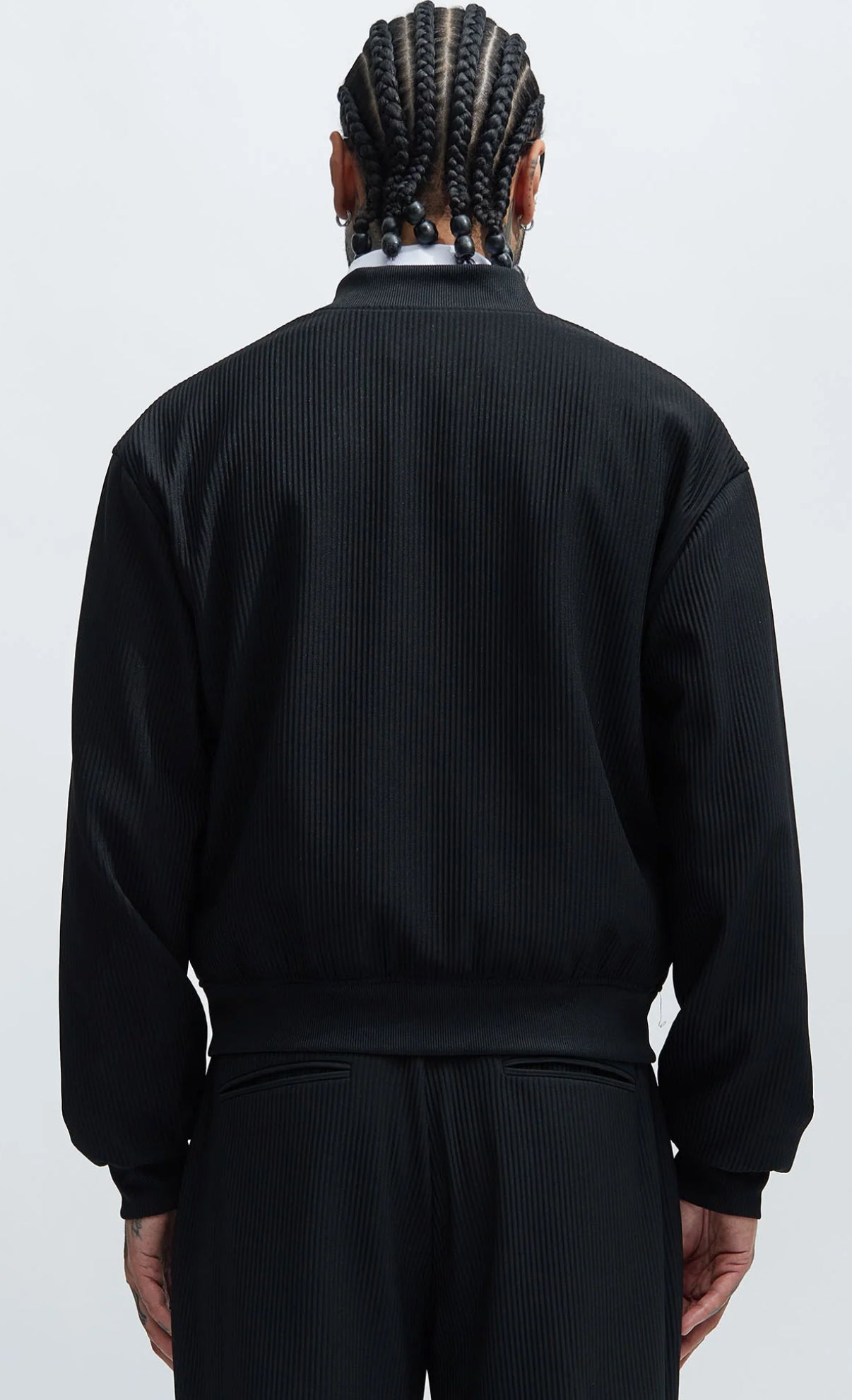 Bomber jacket in black
