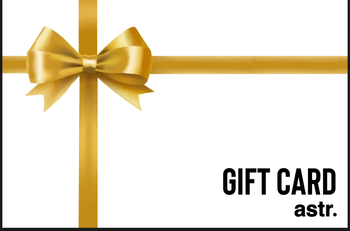 Astr clothing gift card