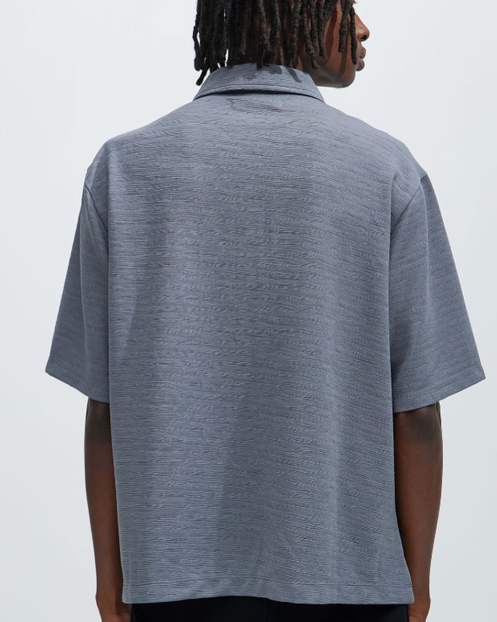 Premium Textured Shirt in Grey