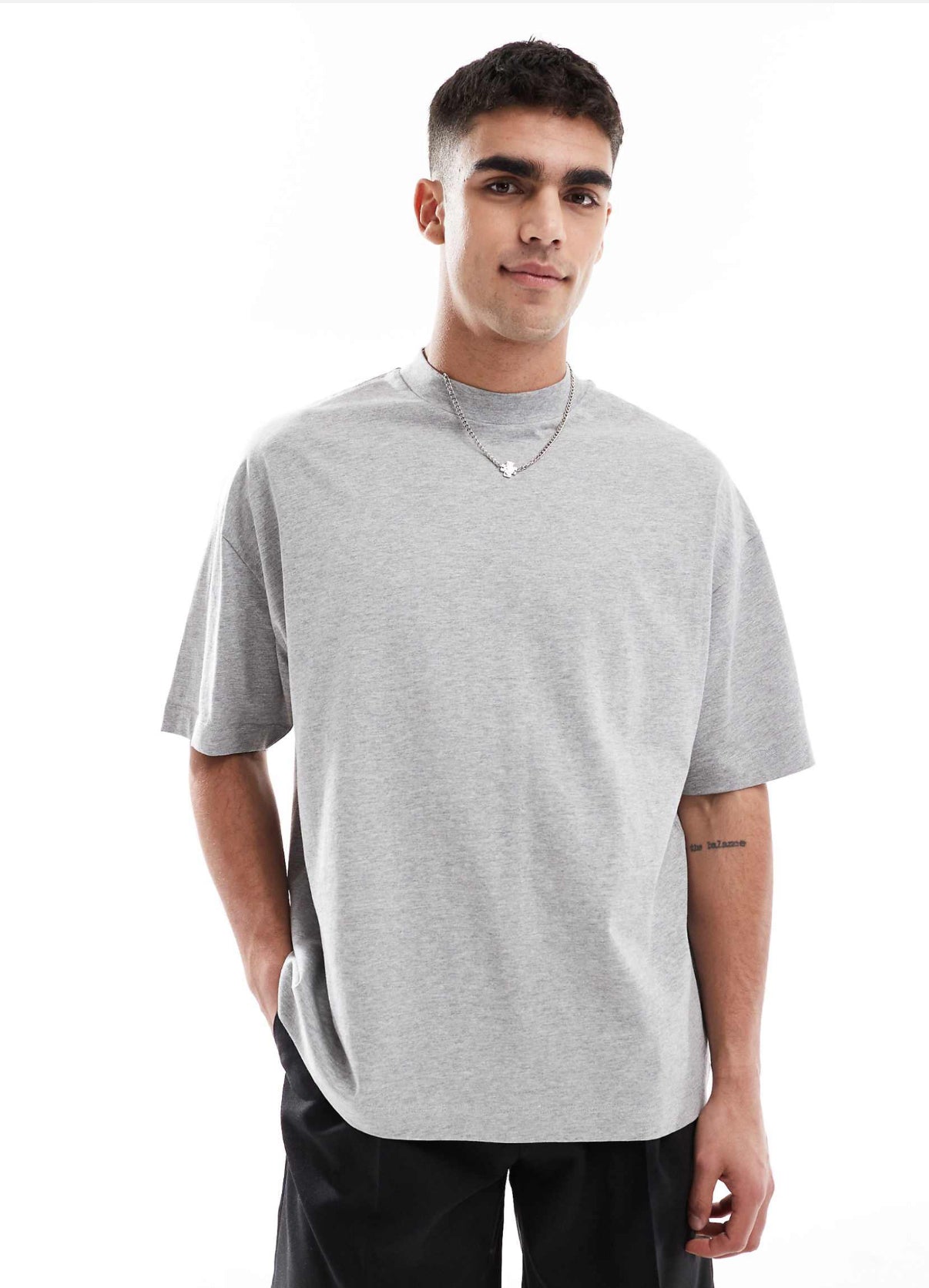Oversized T-shirt in Grey