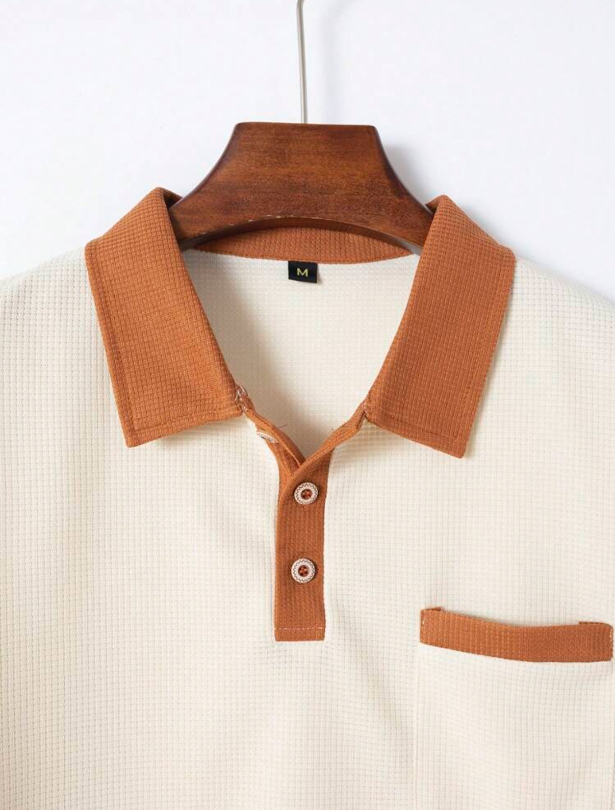 2 piece in beige and off white