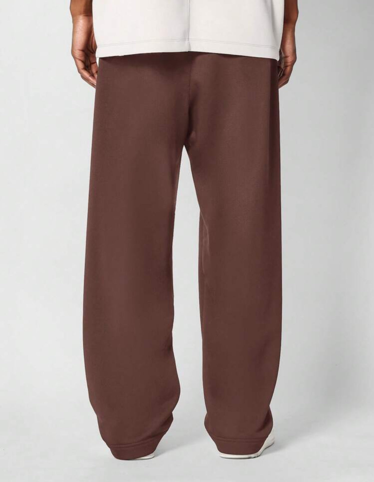 Drawstring Jogger in Brown