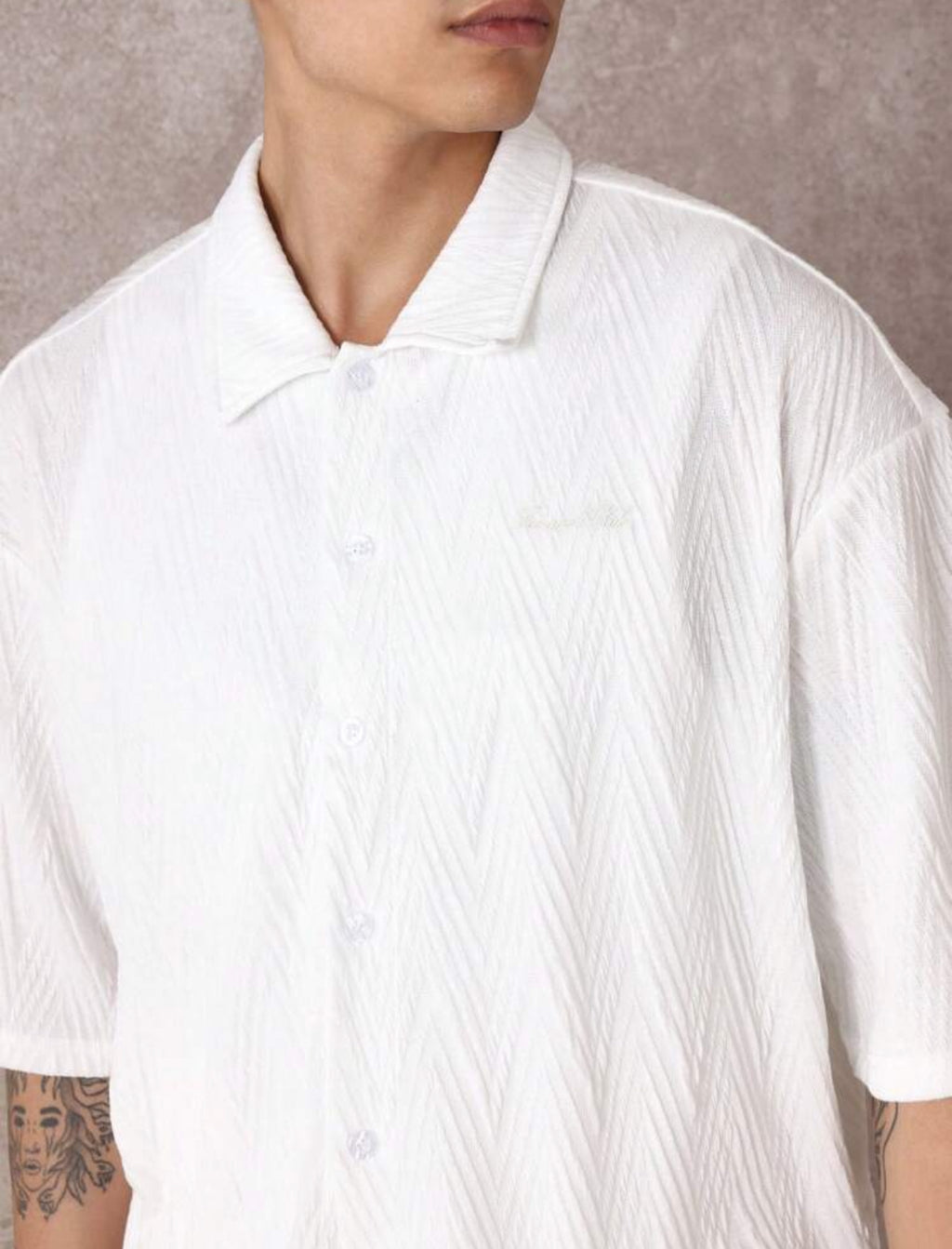 Boxy Shirt in White