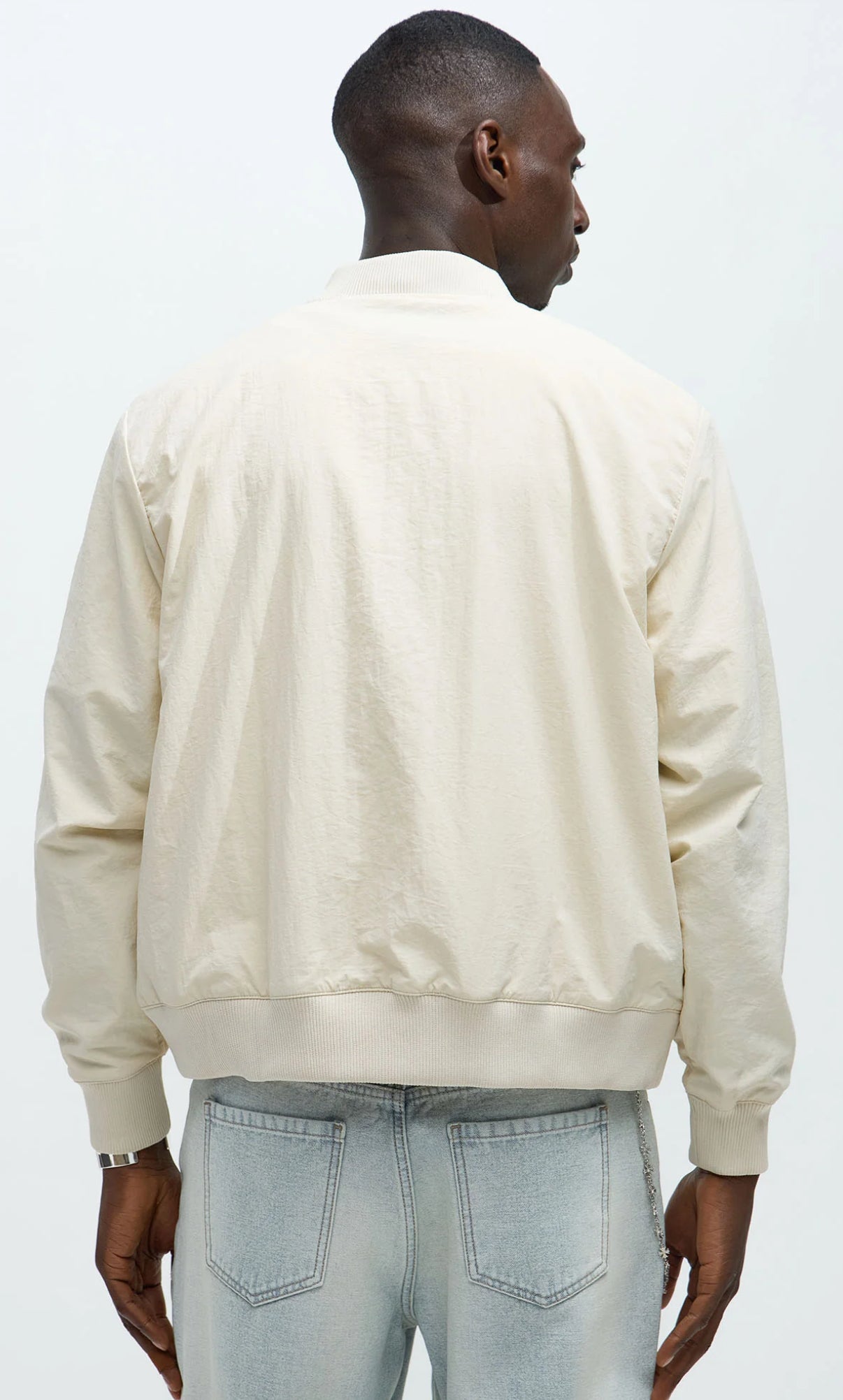 Bomber Jacket in beige