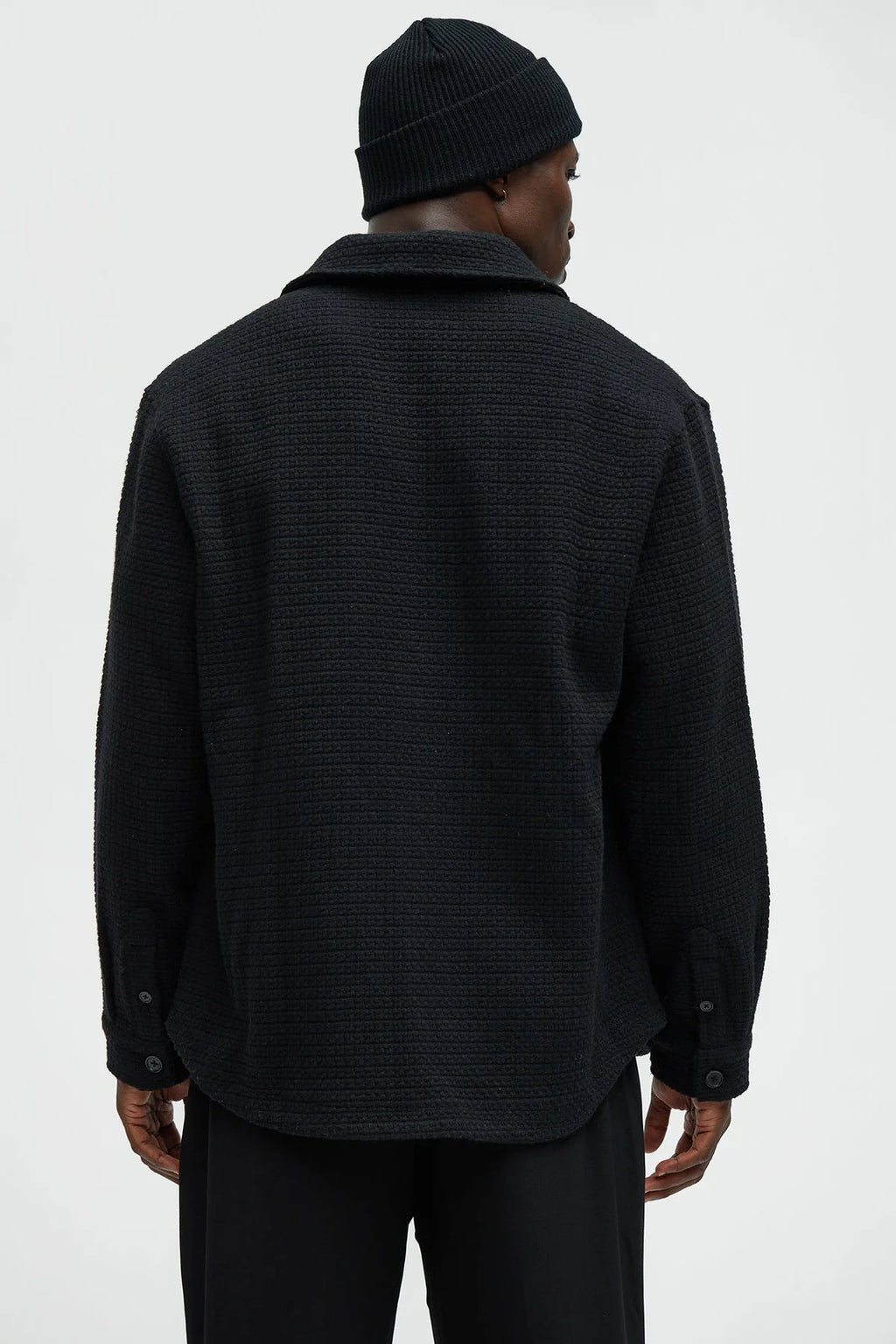 Oversized Shaket in black