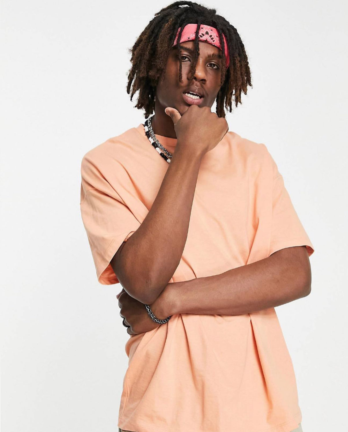 Oversized T-shirt in Pink
