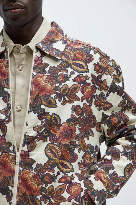 Jacquard Jacket in floral