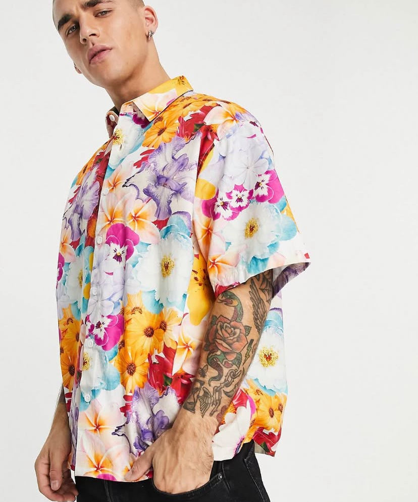 Floral Oversized Shirt