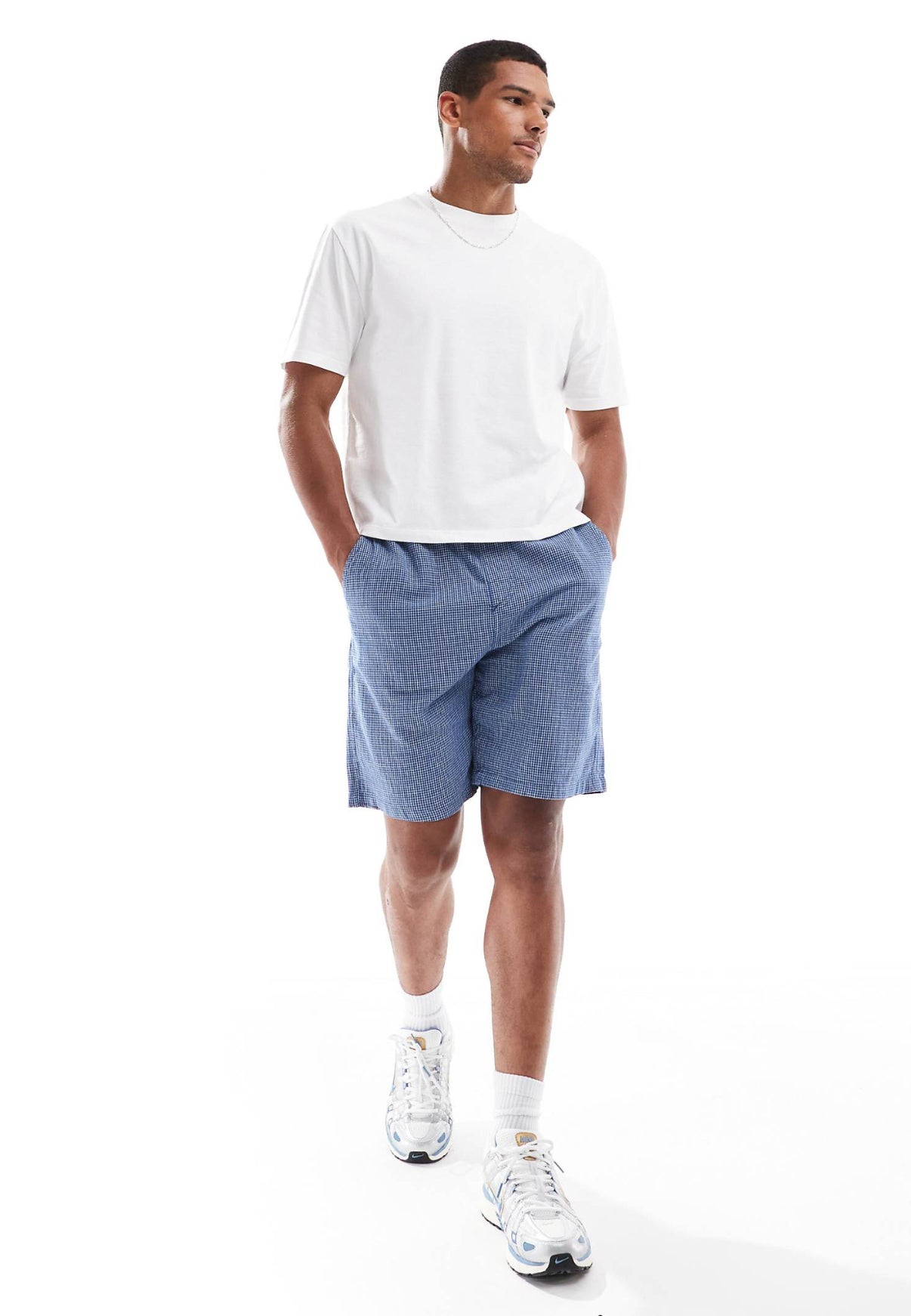 T-shirt with Back Print in White