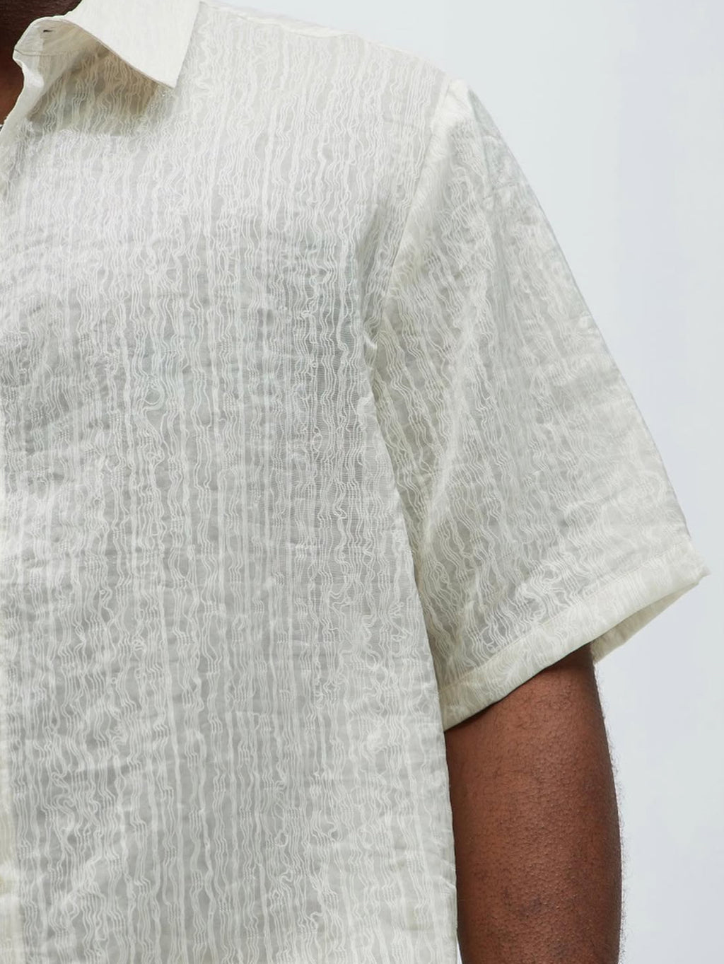 Premium Shirt in Ecru